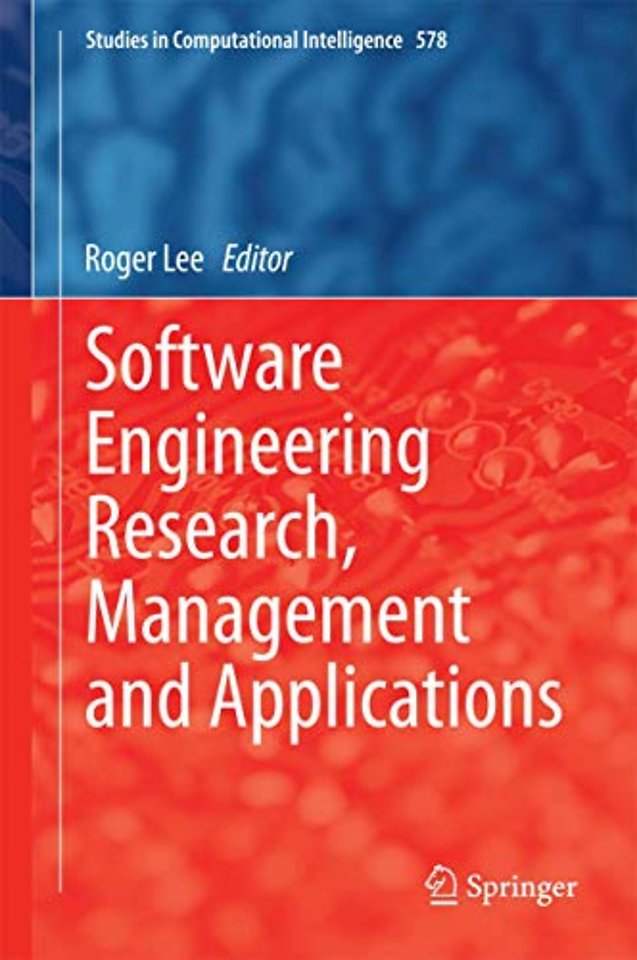 Software Engineering Research, Management and Applications
