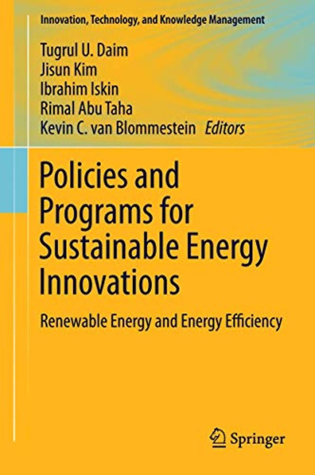 Policies and Programs for Sustainable Energy Innovations