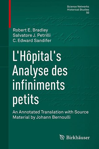 L’Hôpital's Analyse des infiniments petits