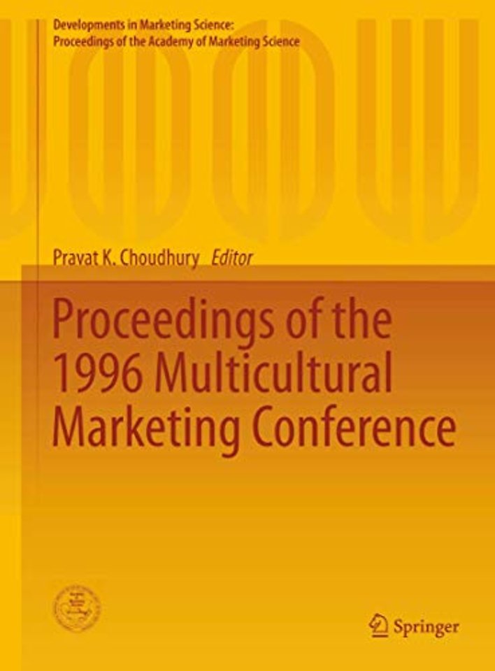 Proceedings of the 1996 Multicultural Marketing Conference