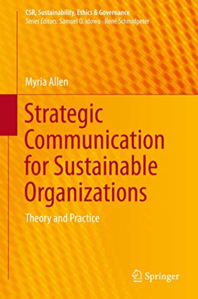 Strategic Communication for Sustainable Organizations