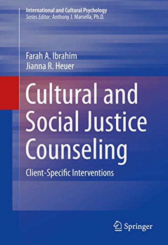 Cultural and Social Justice Counseling