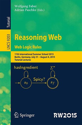 Reasoning Web. Web Logic Rules