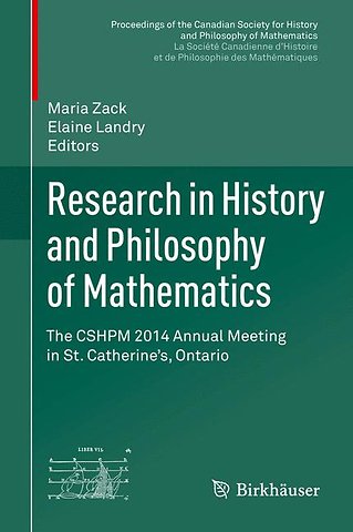 Research in History and Philosophy of Mathematics