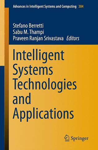 Intelligent Systems Technologies and Applications