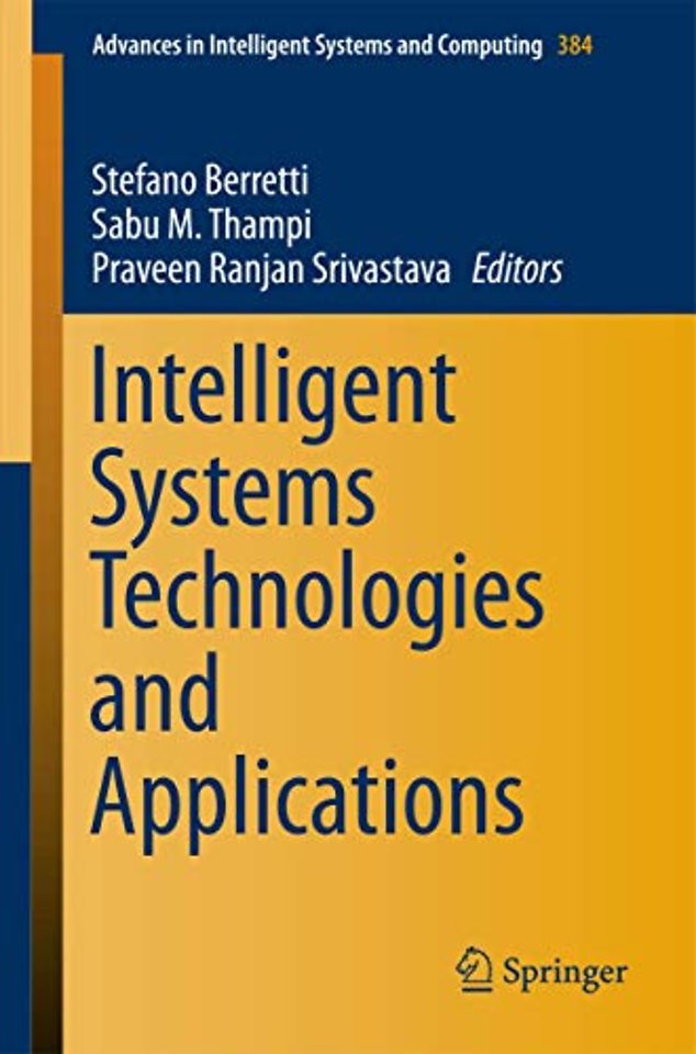 Intelligent Systems Technologies and Applications