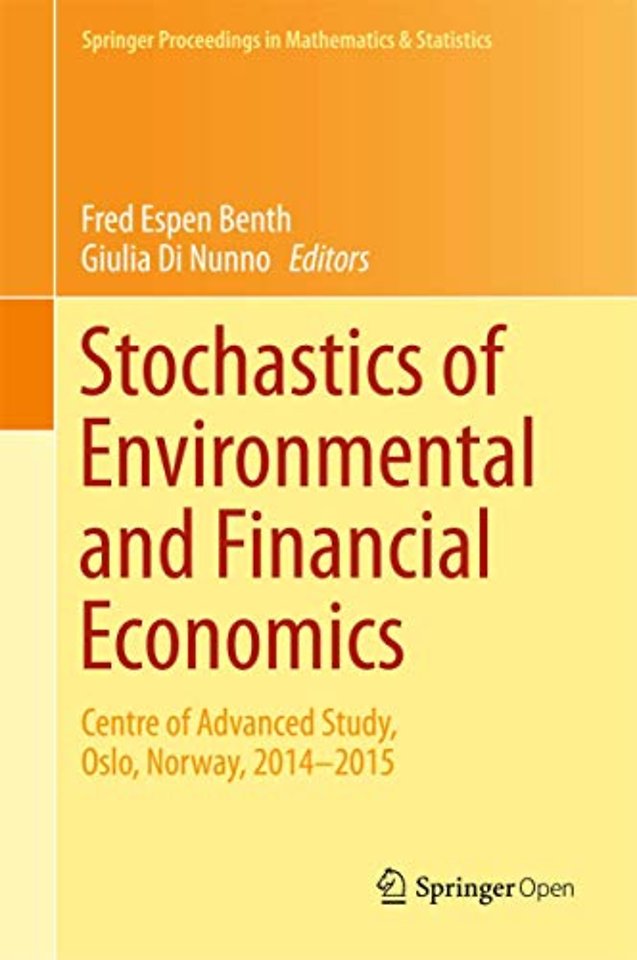 Stochastics of Environmental and Financial Economics