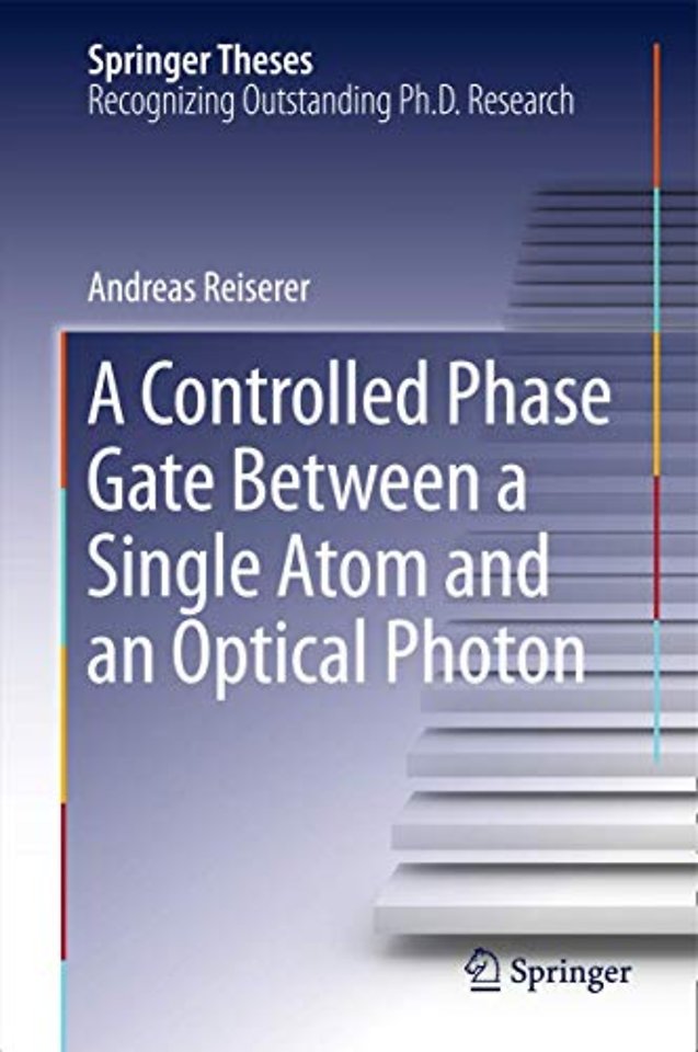A Controlled Phase Gate Between a Single Atom and an Optical Photon