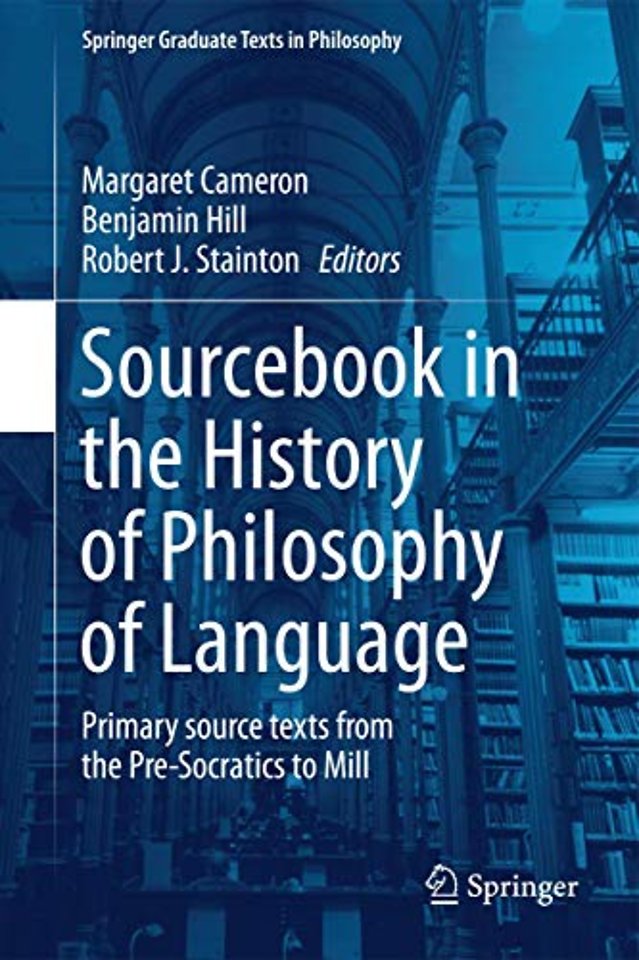Sourcebook in the History of Philosophy of Language