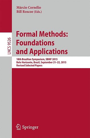 Formal Methods: Foundations and Applications