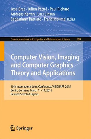 Computer Vision, Imaging and Computer Graphics Theory and Applications