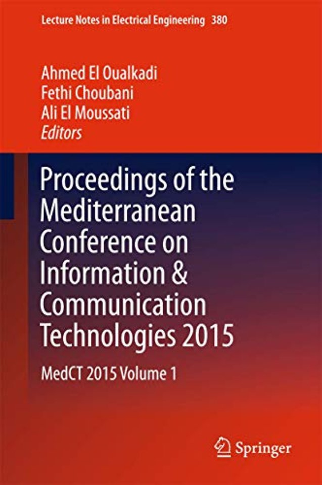 Proceedings of the Mediterranean Conference on Information & Communication Technologies 2015