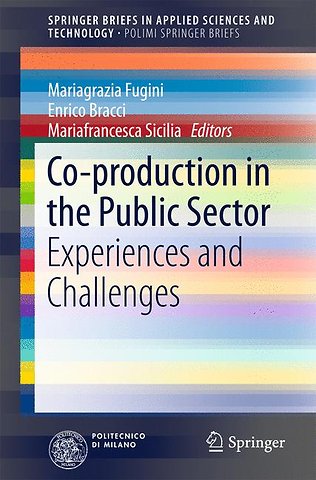 Co-production in the Public Sector