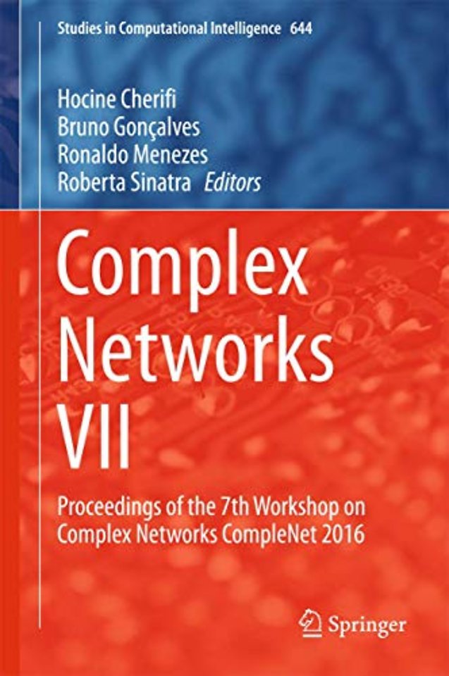 Complex Networks VII