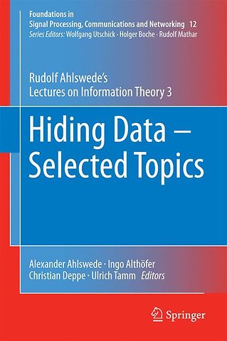 Hiding Data - Selected Topics