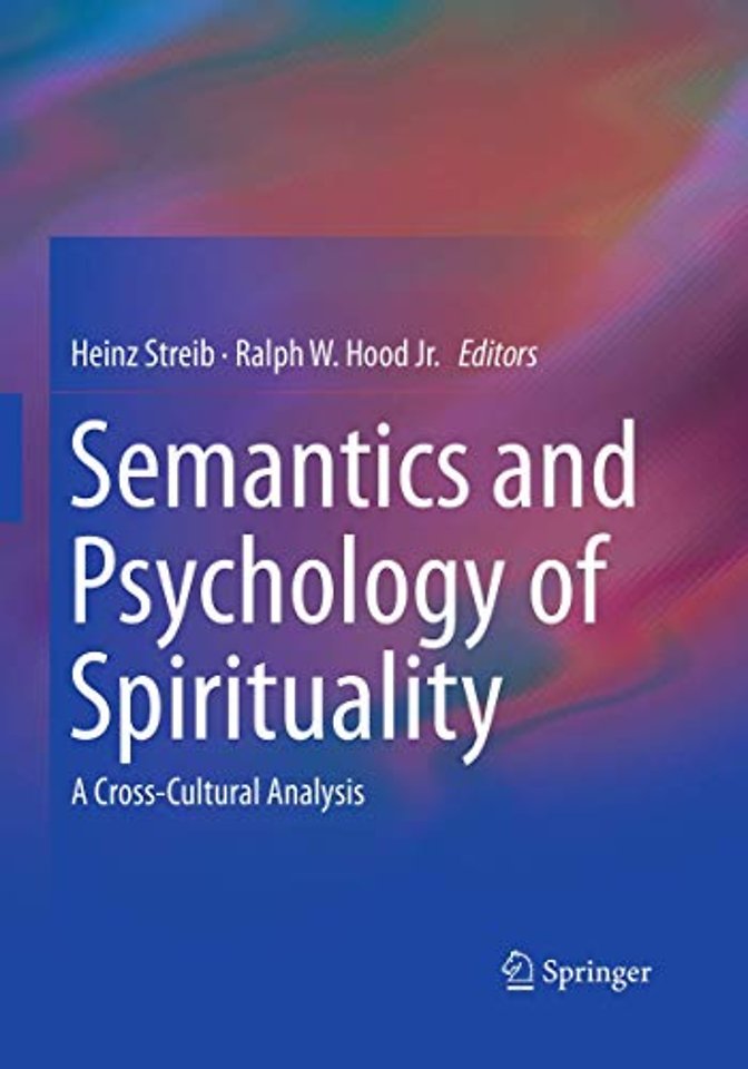 Semantics and Psychology of Spirituality