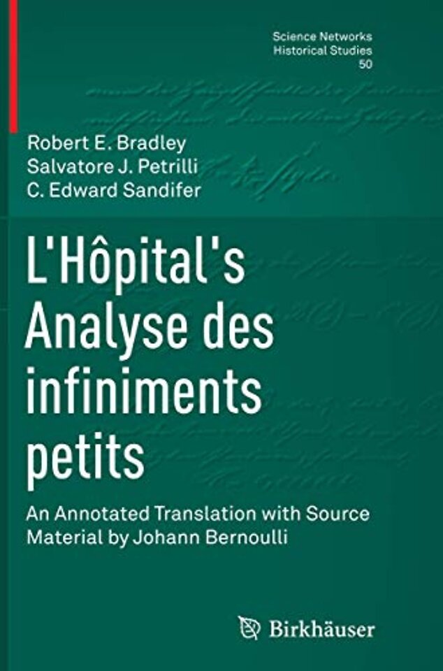 L’Hôpital's Analyse des infiniments petits