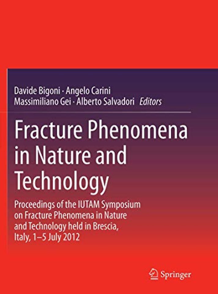 Fracture Phenomena in Nature and Technology