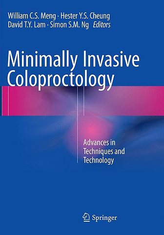 Minimally Invasive Coloproctology