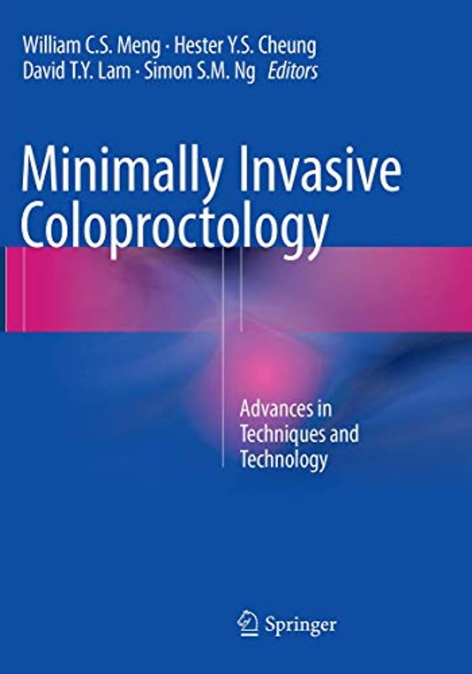 Minimally Invasive Coloproctology