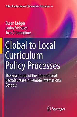 Global to Local Curriculum Policy Processes