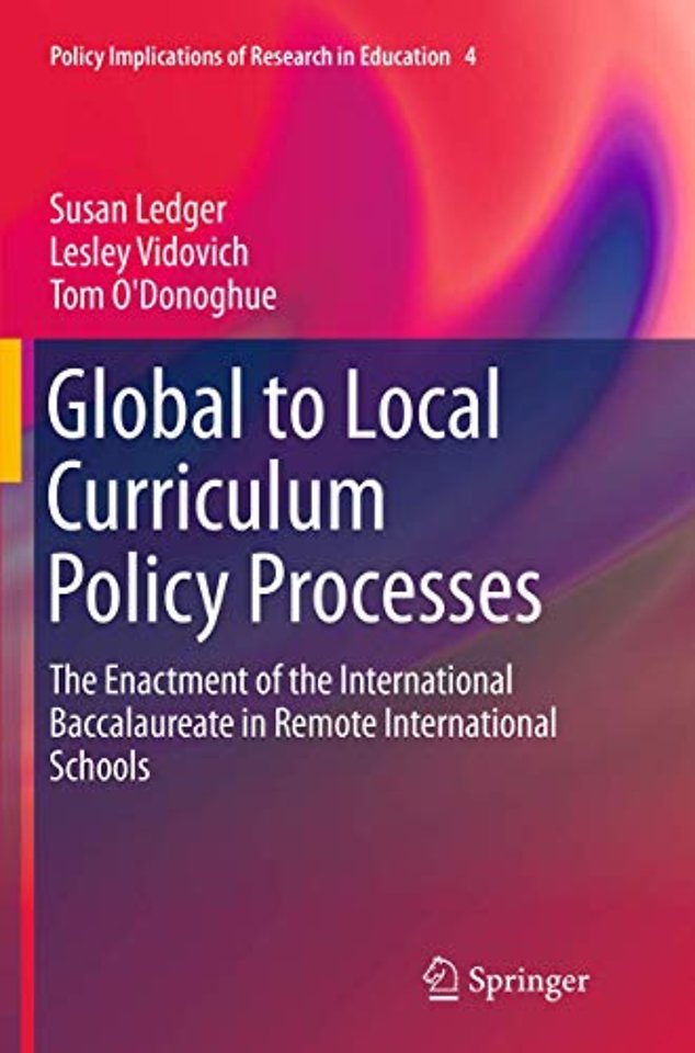 Global to Local Curriculum Policy Processes