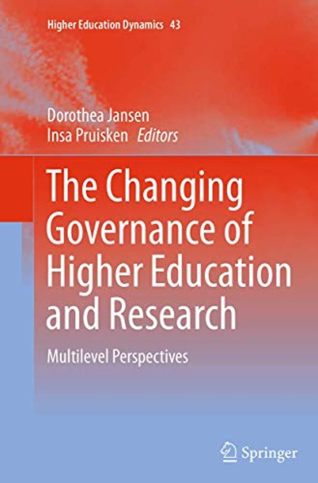 The Changing Governance of Higher Education and Research