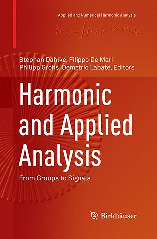 Harmonic and Applied Analysis