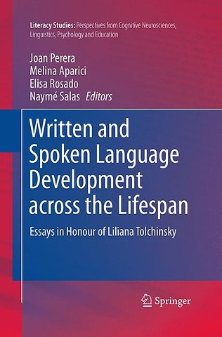 Written and Spoken Language Development across the Lifespan