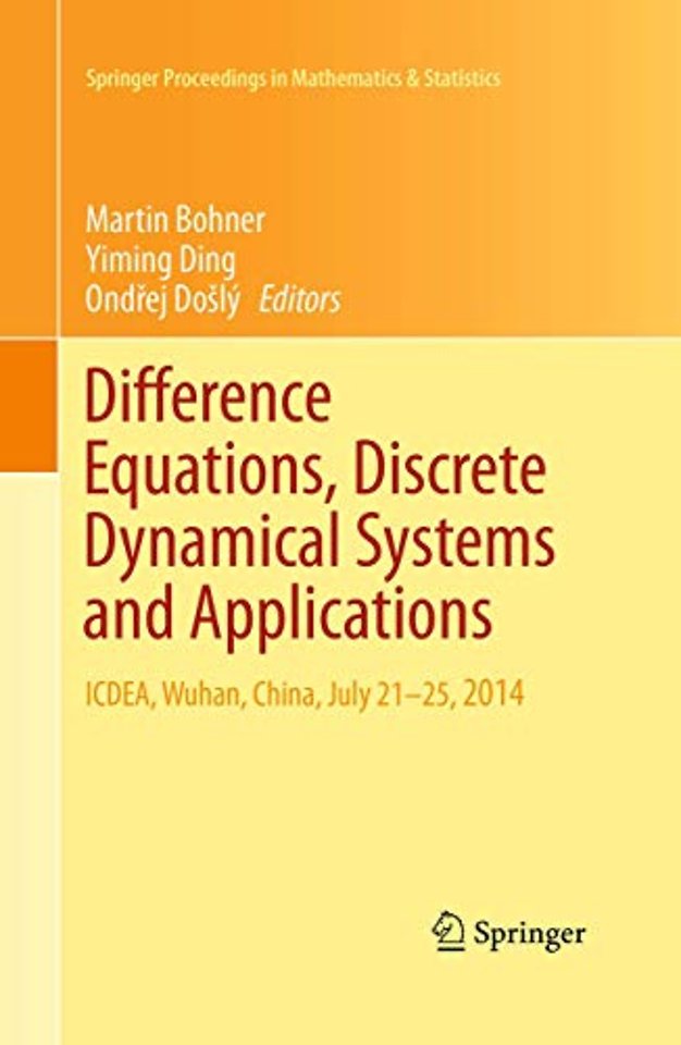 Difference Equations, Discrete Dynamical Systems and Applications