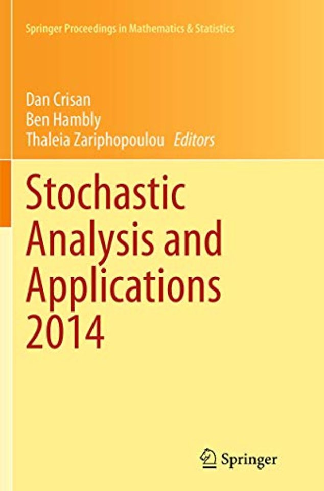 Stochastic Analysis and Applications 2014
