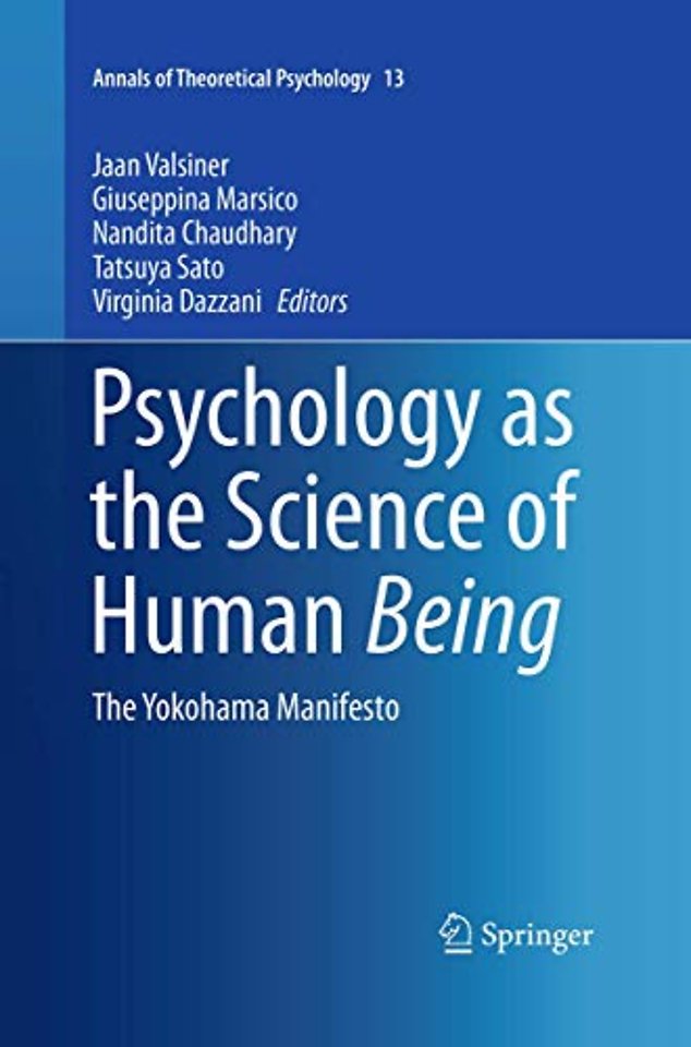 Psychology as the Science of Human Being