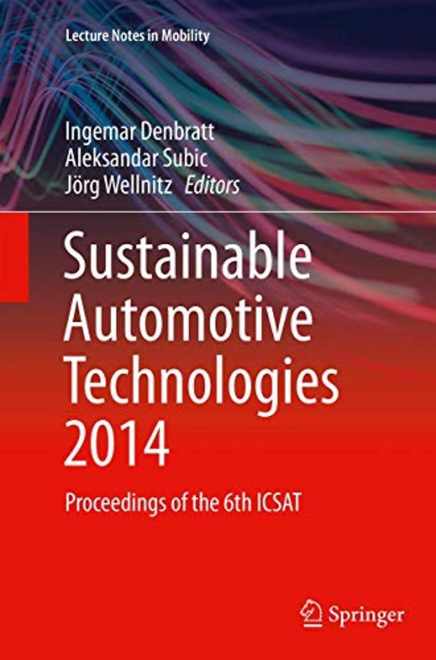 Sustainable Automotive Technologies 2014