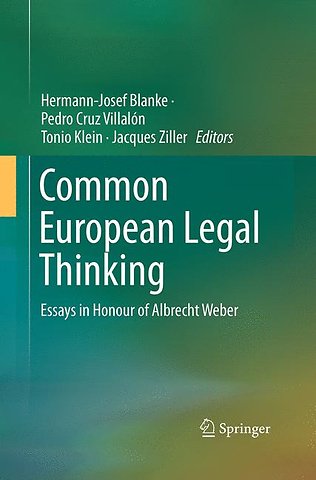 Common European Legal Thinking