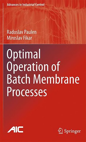 Optimal Operation of Batch Membrane Processes