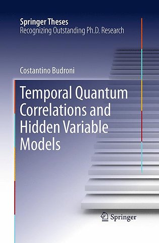 Temporal Quantum Correlations and Hidden Variable Models
