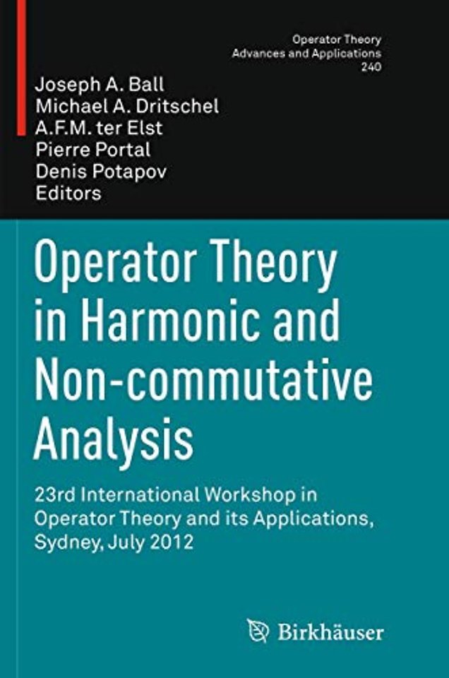 Operator Theory in Harmonic and Non-commutative Analysis