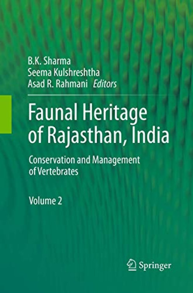 Faunal Heritage of Rajasthan, India