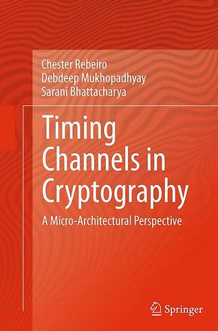 Timing Channels in Cryptography