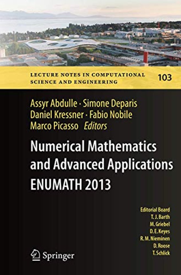 Numerical Mathematics and Advanced Applications - ENUMATH 2013