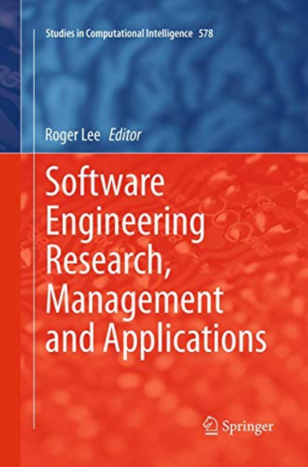 Software Engineering Research, Management and Applications