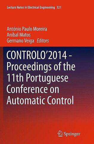 CONTROLO’2014 – Proceedings of the 11th Portuguese Conference on Automatic Control