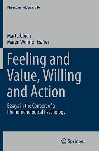 Feeling and Value, Willing and Action