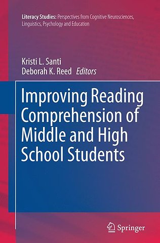 Improving Reading Comprehension of Middle and High School Students