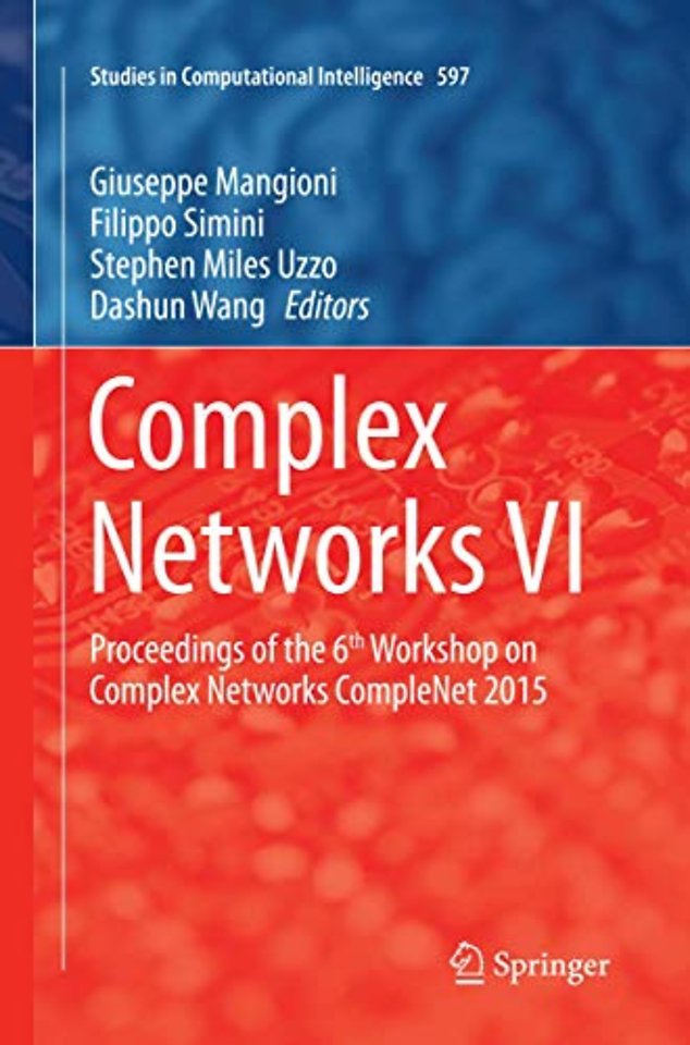 Complex Networks VI
