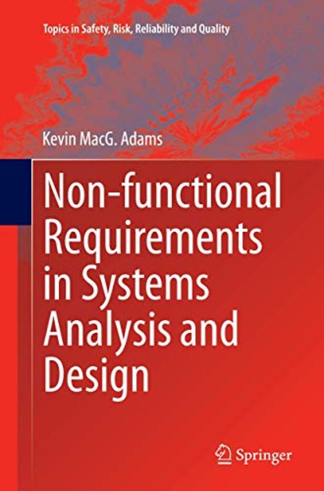 Non-functional Requirements in Systems Analysis and Design