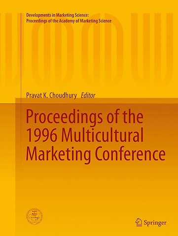 Proceedings of the 1996 Multicultural Marketing Conference