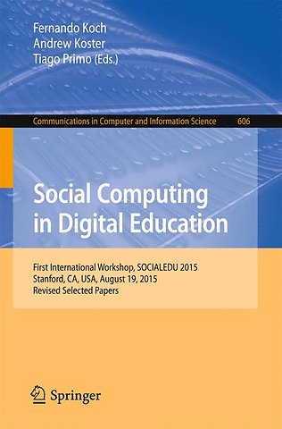 Social Computing in Digital Education