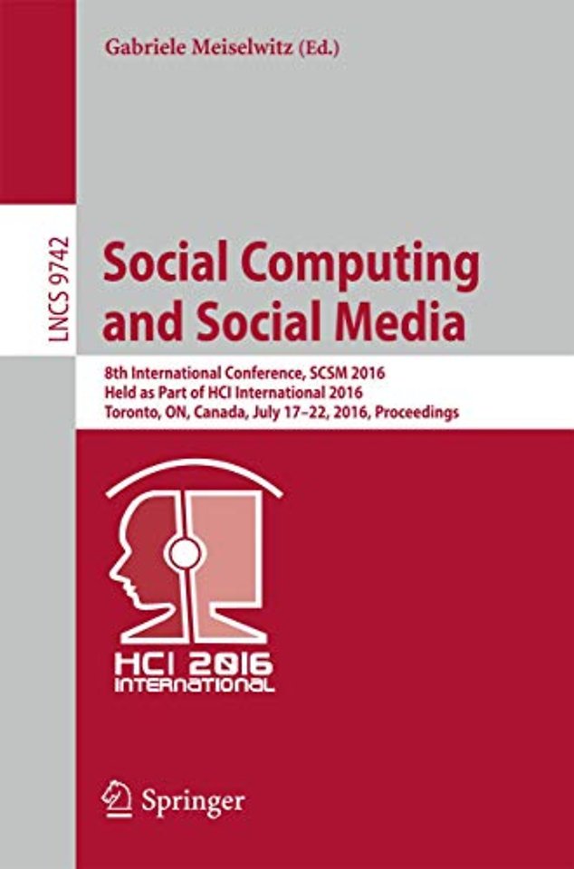 Social Computing and Social Media