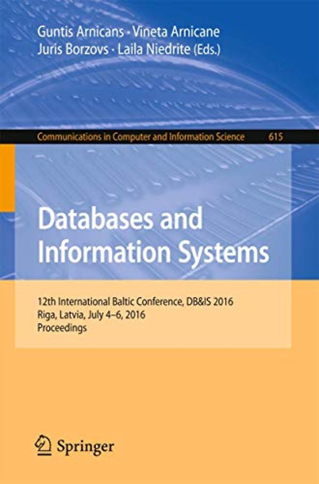 Databases and Information Systems